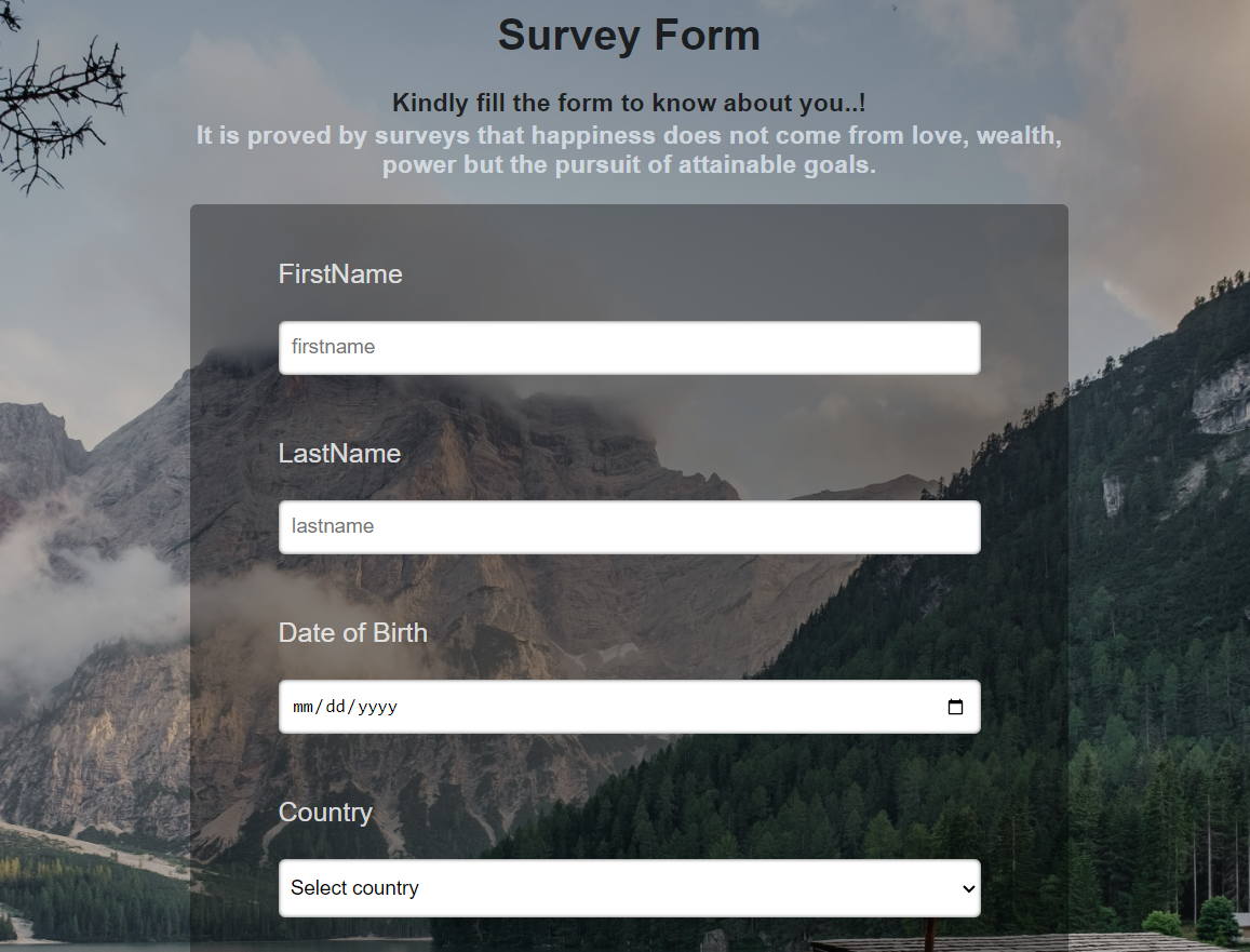 survey